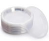 Clear Plastic Plates  | 24ct , 9"