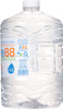 The side of a three liter bottle of Alkaline88 Purified Water displaying the deposit/recycling fee redemption