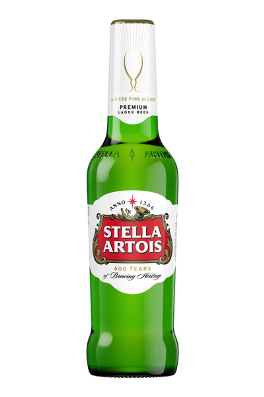 Stella Artois Lager, 12 Pack Beer, 11.2 fl oz Bottles, 5.0% ABV