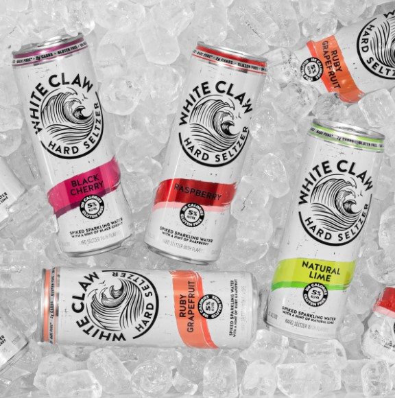 White Claw Variety Pack No.1 Black Cherry Ruby Grapefruit Raspberry