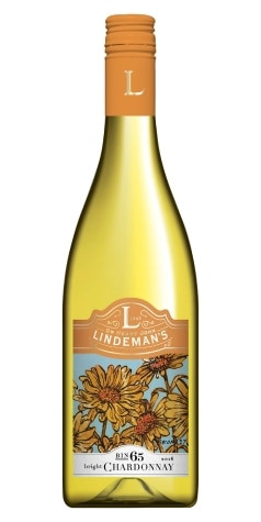 A 750 ml bottle of Lindeman's Bin 65 Chardonnay White Wine