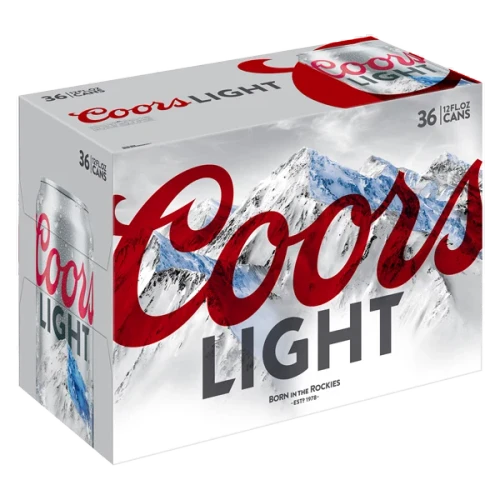 Coors Light Beer | 36 cans, 12 fl oz