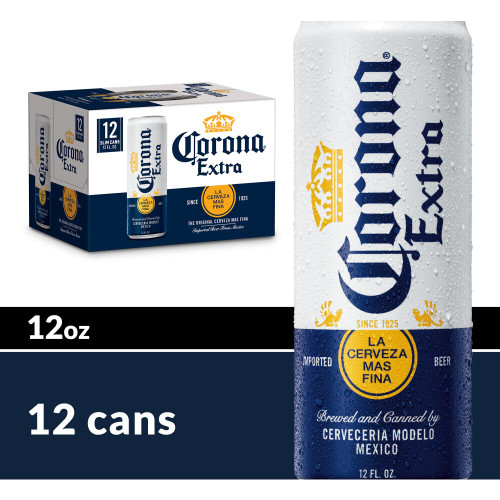 Corona Extra Cans | 12 cans, 12 fl oz