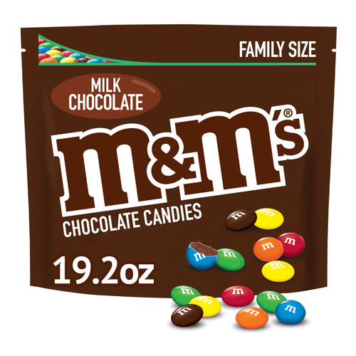 M&M S Milk Chocolate Candy Sharing Size (Pack of 12), 12 packs - Kroger