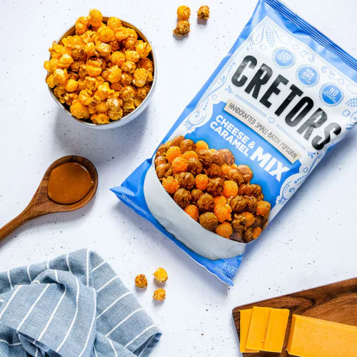 Cretors Cheese & Caramel Popcorn Mix | 7.5 oz