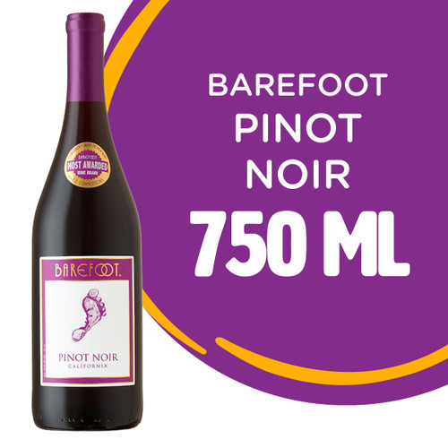 Barefoot Cellars Pinot Noir Red Wine | 750 ml