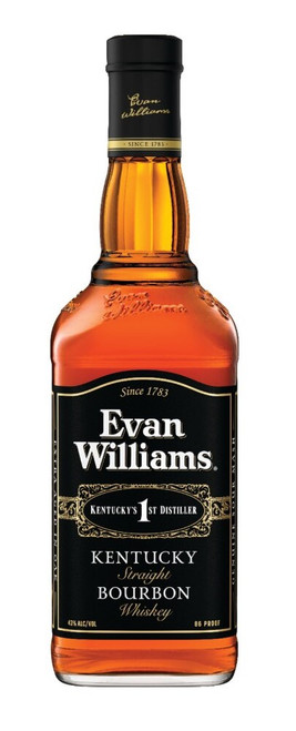 Evan Williams Straight Bourbon Black Label | 1.75 L