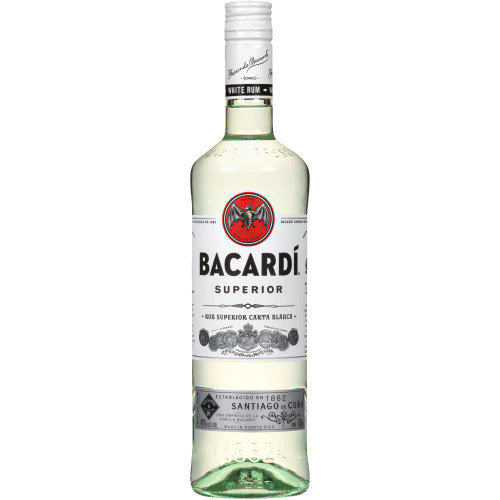 Bacardi Superior Puerto Rican White Rum | 750 ml