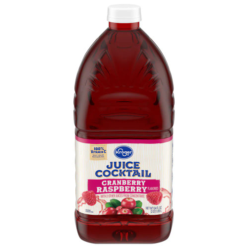 Kroger Cranberry Raspberry Juice Cocktail | 64 fl oz