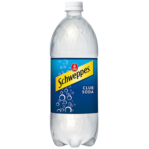 Schweppes® Club Soda Bottle | 1L