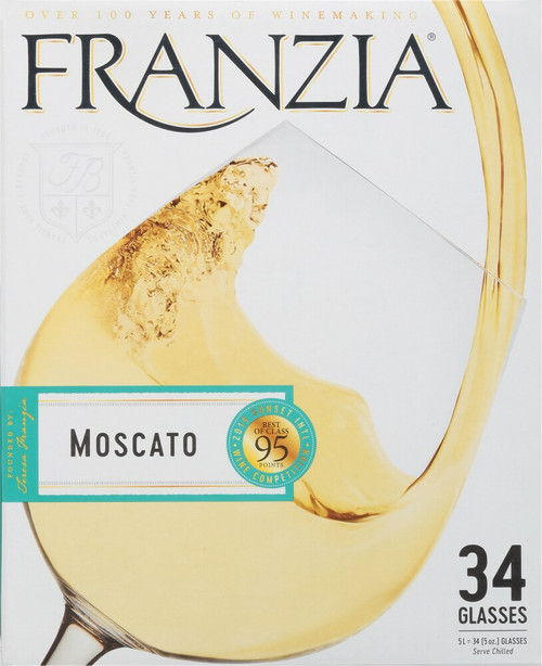 Franzia White Box Wine | Moscato , 5 L
