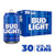 Bud Light Beer | 30 cans, 12 fl oz