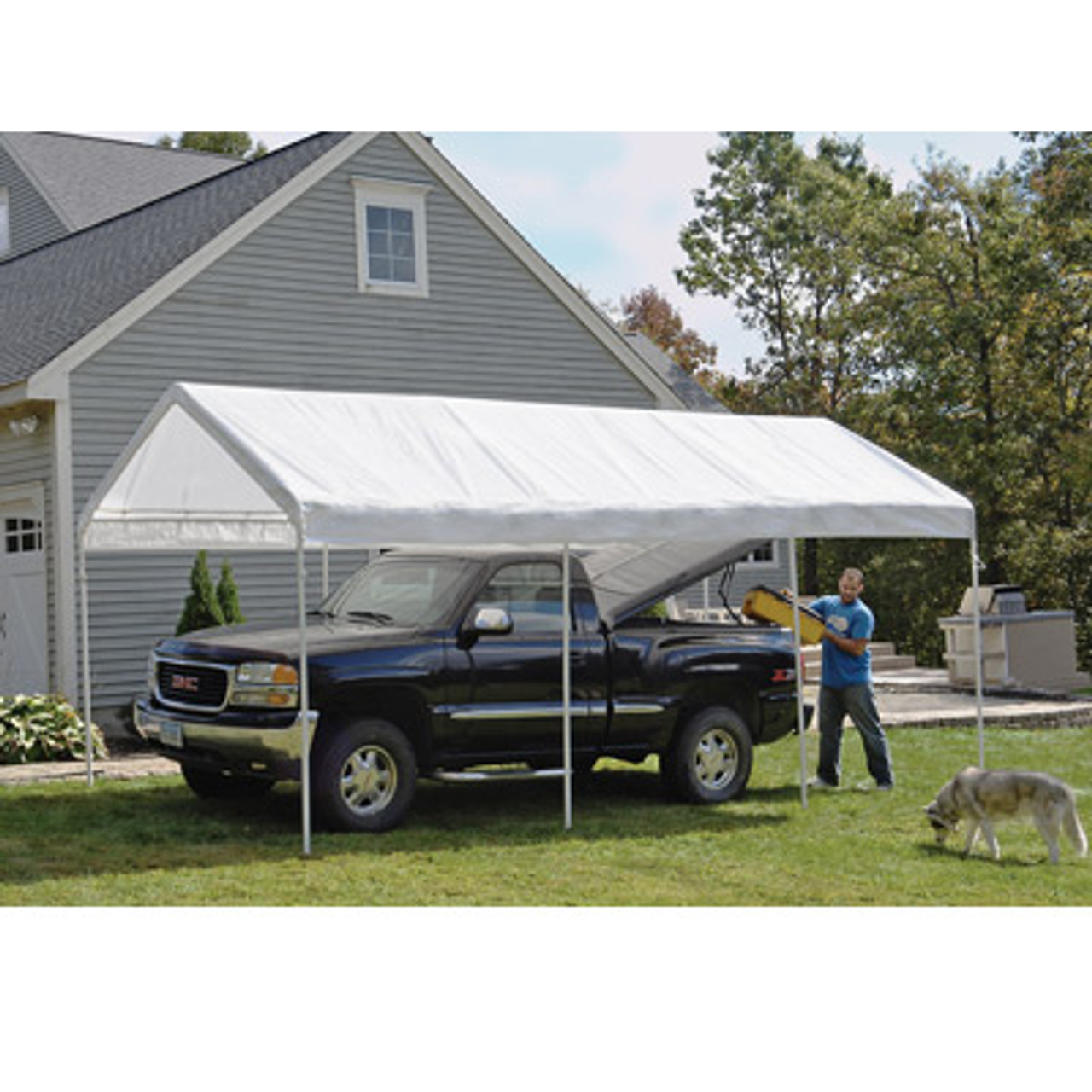 16' x 20' Valance Canopy Top Cover (Fits 14' x 20' Frames)