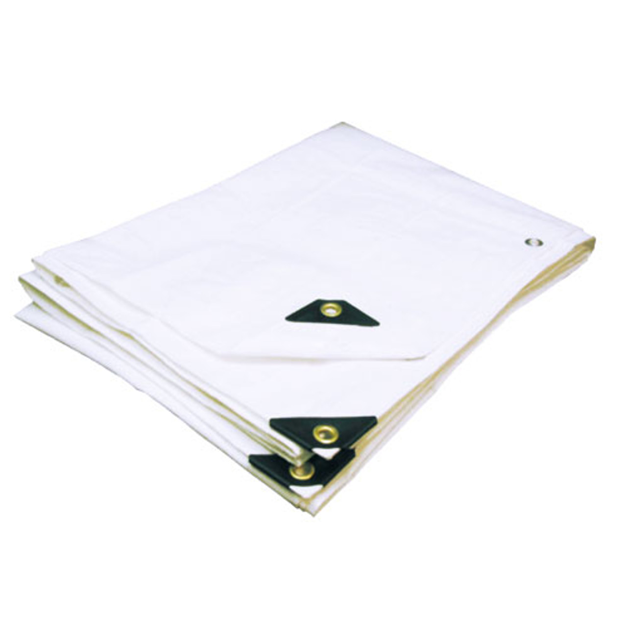 White Tarp | 18 oz Heavy Duty Fire Retardant Vinyl Tarps