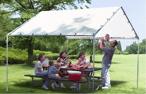 10' x 16' LowPeak Swap Meet Canopy Kit A1 Tarps