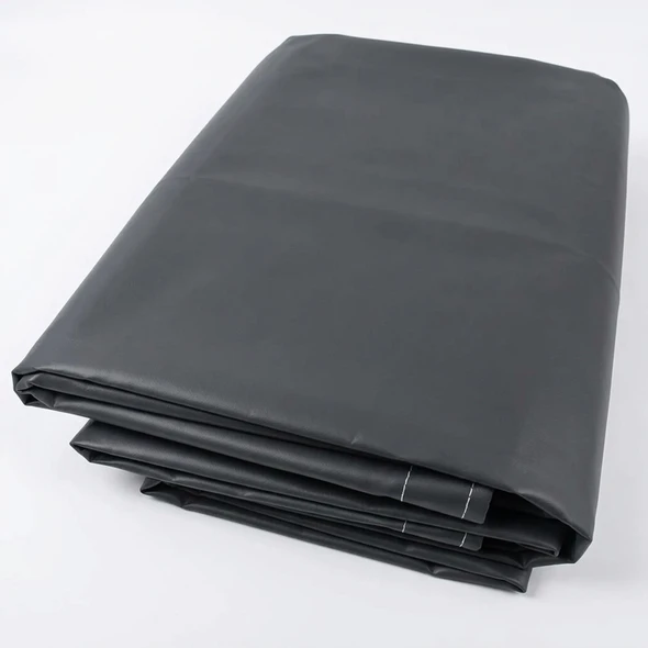 07' x 12' Silver PVC Vinyl Tarp (Actual Size 6'6" x 11'6")