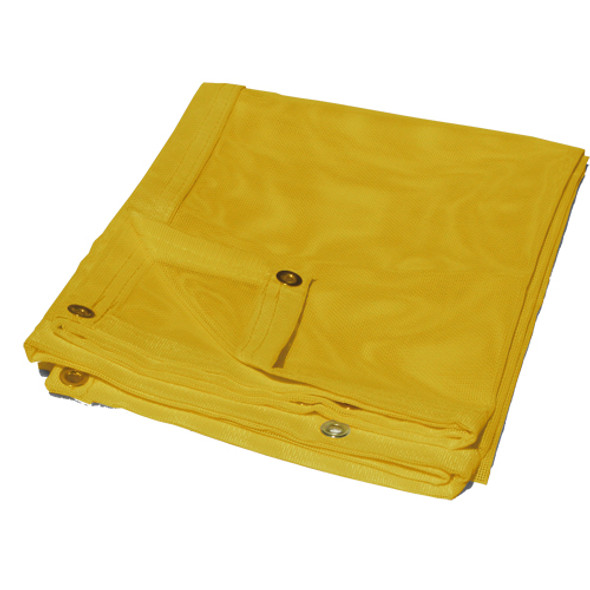 10' x 12' Yellow Vinyl Mesh Tarp 10 OZ