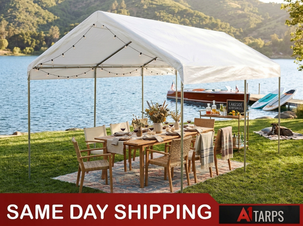 10' x 30' 1 3/8" Valance Canopy Tents