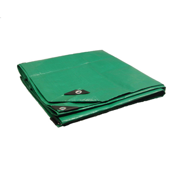 12' X 20' Heavy Duty Premium Green Poly Tarp(11'6"x19'6")