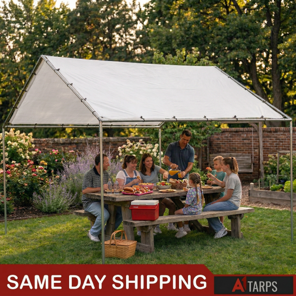 10 x 10 3/4" Dia. Party Canopy Kit