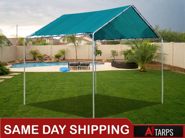 10' X 10' 1 3/8" Shade Canopy (Mesh Tarp)