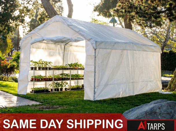 10' x 20' 1-3/8" Enclosed Canopy Kit
