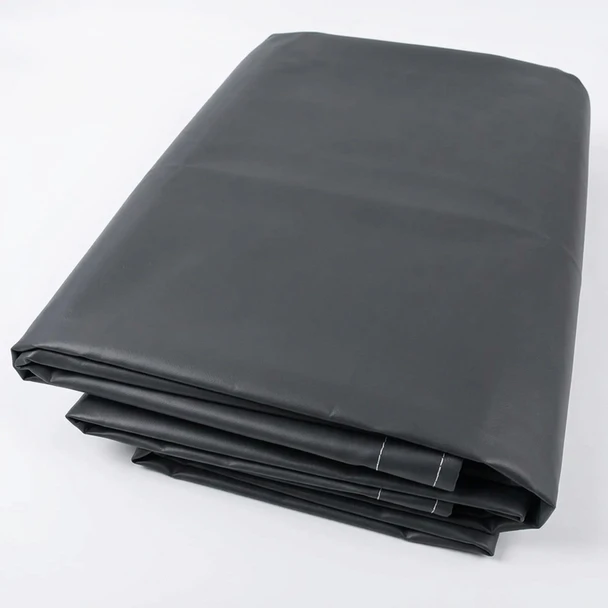 10' x 30' Silver PVC Vinyl Tarp (Actual Size 9'6" x 29'6")