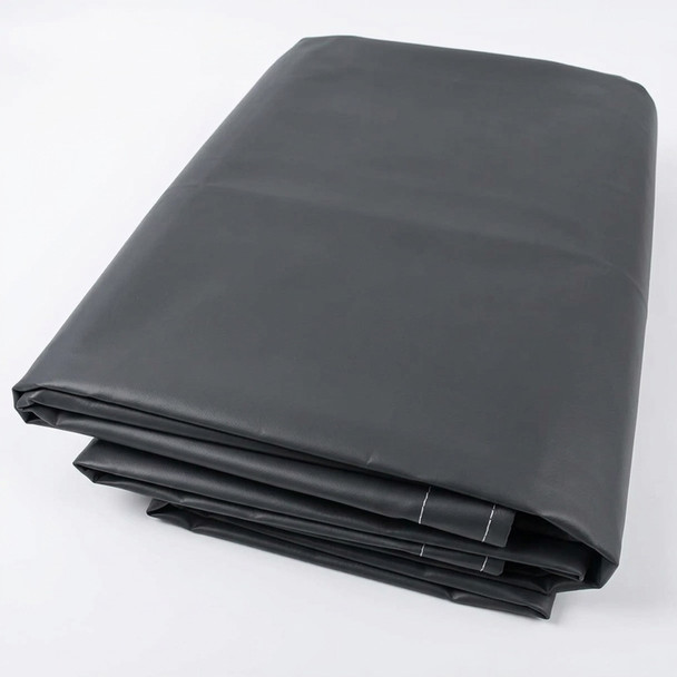 12' x 24' Silver PVC Vinyl Tarp (Actual Size 11'6" x 23'6")