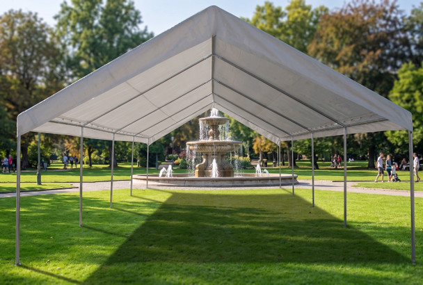 20' x 40' Valance Canopy Top Cover (Fits 18' x 40' Frames)