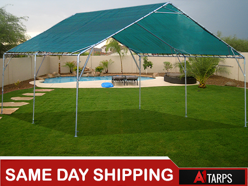 18' X 20' 1 3/8" Shade Canopy (Mesh Tarp)
