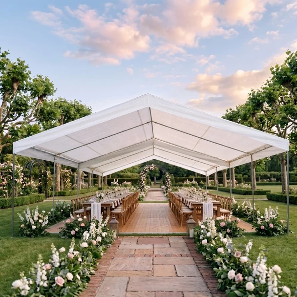 28' x 40' 1-7/8" Valance Canopy Tents