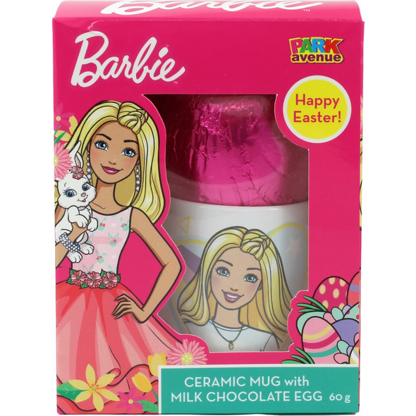 Barbie Mug with Milk chocolate Egg