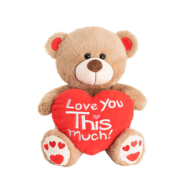 Teddy Bear Chubbs- Love You This Much Heart