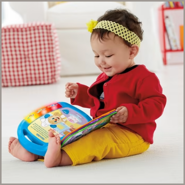 Laugh & Learn Storybook Rhymes for Kids -Fisher-Price (6-36Months Kids)