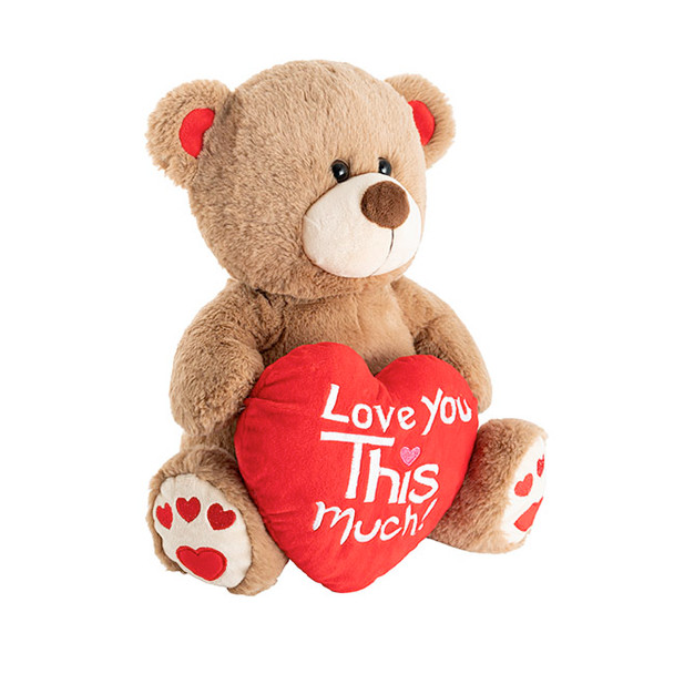 Teddy Bear Chubbs- Love You This Much Heart