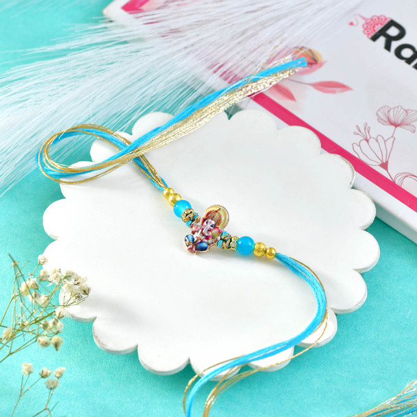 Auspicious Ganesha Rakhi