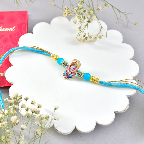 Ganesha Rakhi With Ferrero Rocher