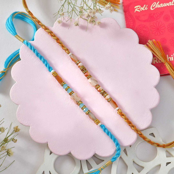 Set of 2 Delightful Rakhi