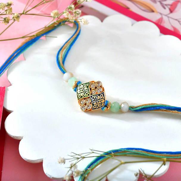 Set of 2 Colorful Rakhi for Bhai