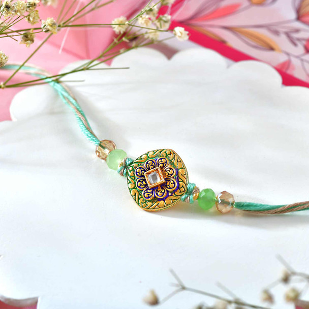 Set of 2 Colorful Rakhi for Bhai