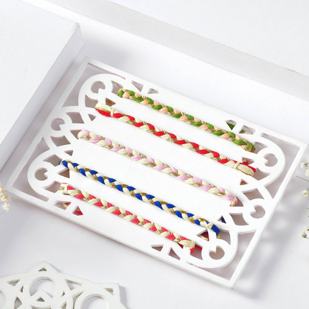 Set of 5 Rakhi Festive Hamper
