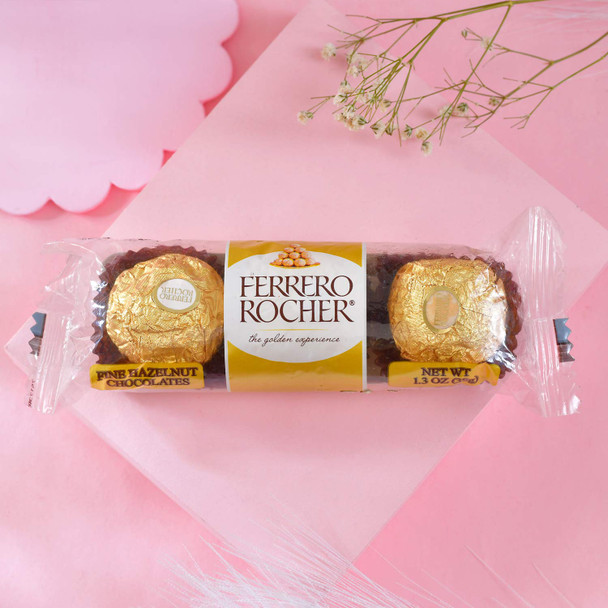 Set of 2 Colorful Rakhi With Gourmet Treats