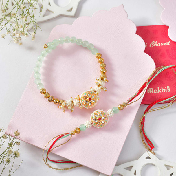 Premium Bhaiya Bhabhi Rakhi Gift Hamper