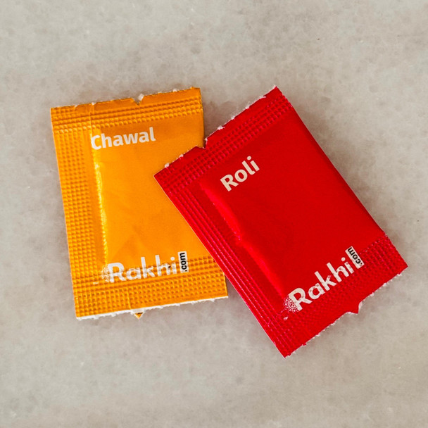 Bhaidooj Thread with Milk Chocolate Almond