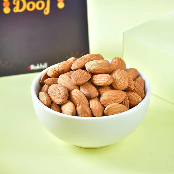 Bhaidooj Ritual Thali with Almonds & Coconut
