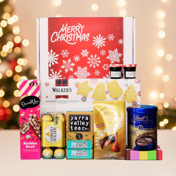 Christmas Festive Chocolate & Tea Indulgence Hamper Christmas Festive Chocolate & Tea Indulgence Hamper