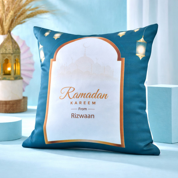 Ramadan Kareem Personalized Cushion