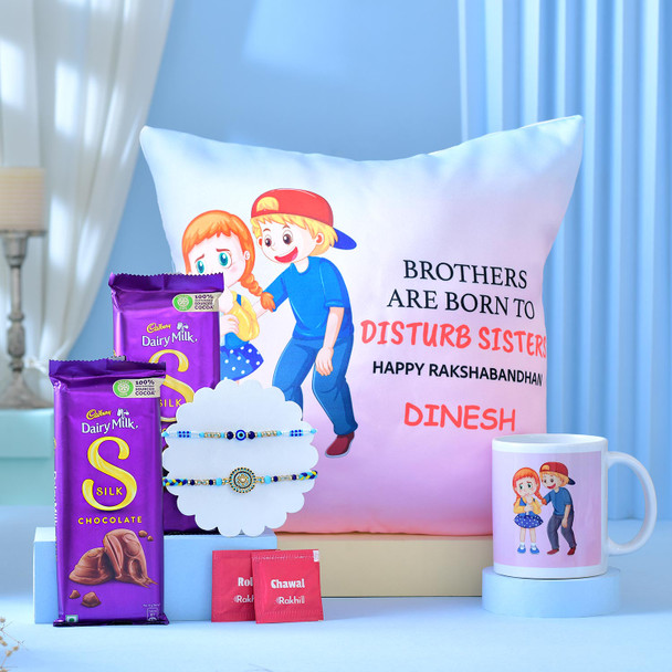 Quirky Personalized Raksha Bandhan Gift Combo