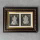 925 Silver Laxmi & Ganesha Frame 20cm x 27cm