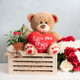 Teddy Bear Chubbs- Love You This Much Heart